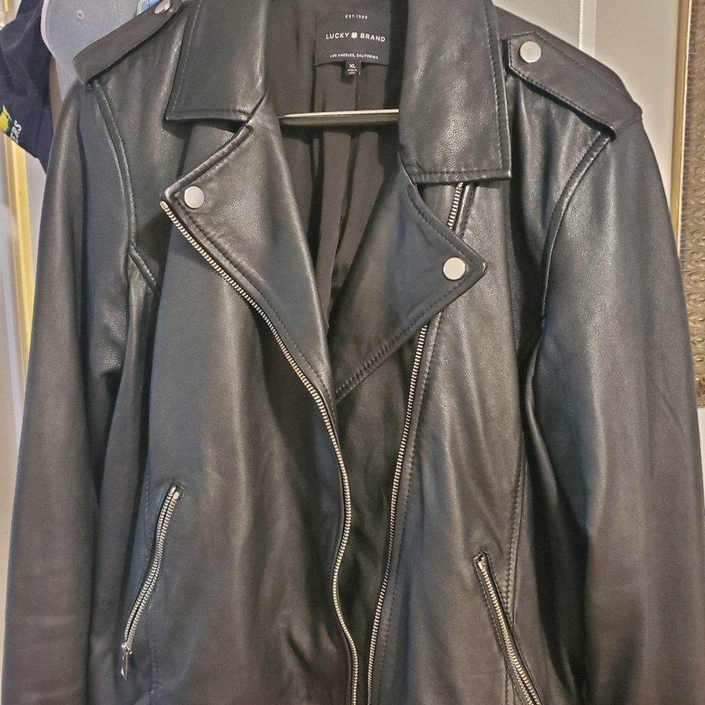 Lucky Brand Women's leather jacket